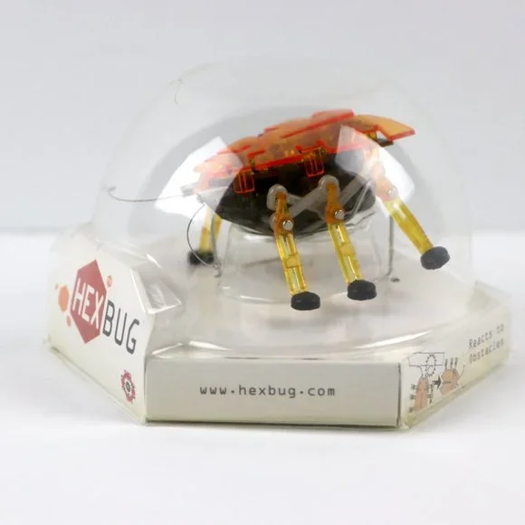 HEX Bug Alpha 2007 Orange Micro Robotic Creatures Sealed in Package - Picture 3 of 9